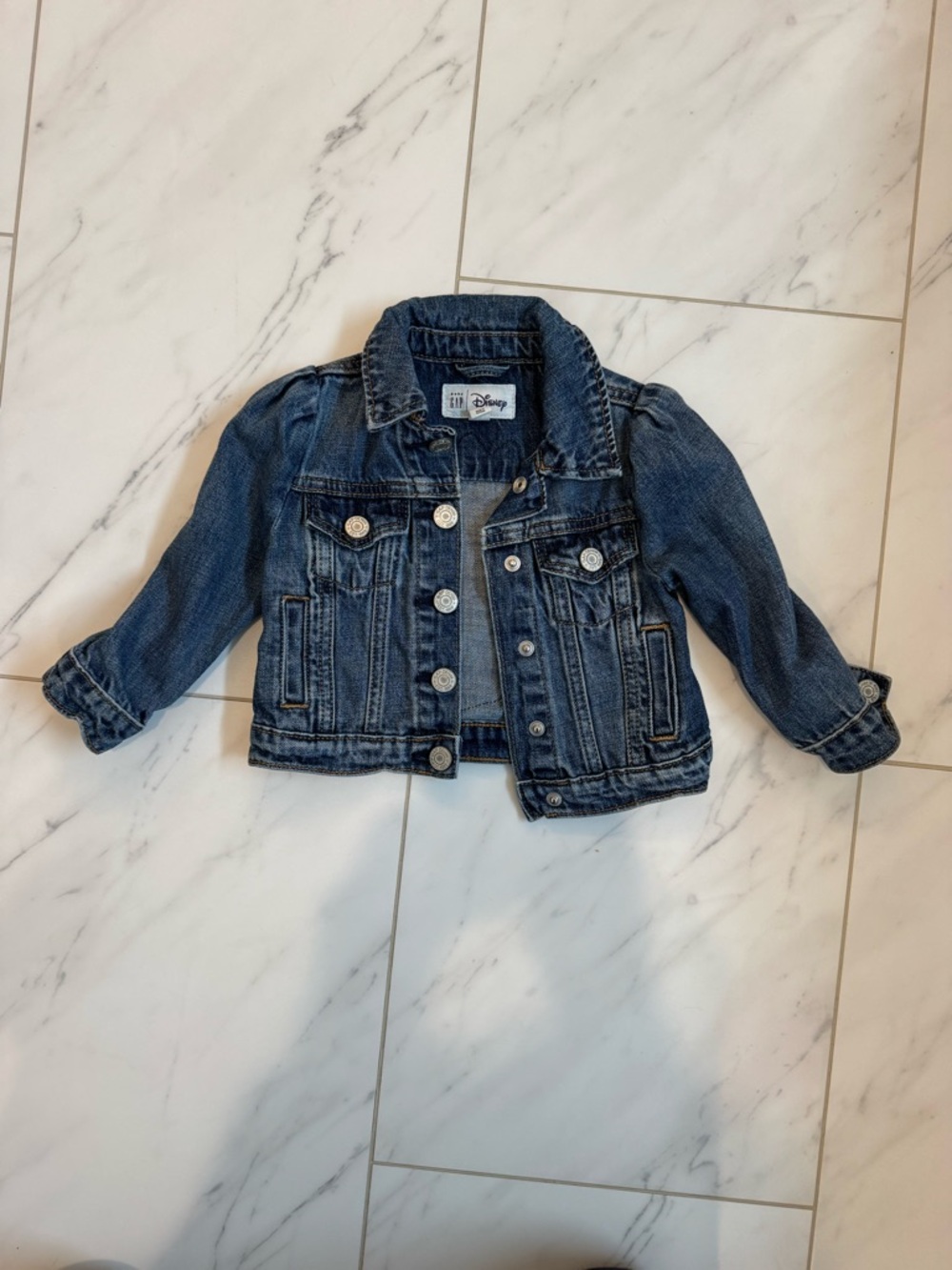 GAP Kids Minnie Mouse Disney Denim Jean Jacket 18-24 mo